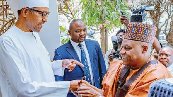VP Shettima visits Buhari in London